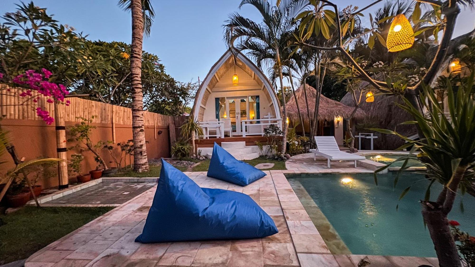 Coconut Dream Villas Gili Trawangan Exteriör bild